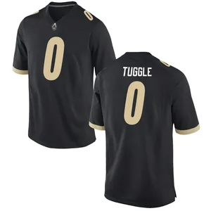 Nitro Tuggle Nike Purdue Boilermakers Men's Replica Football Jersey - Black